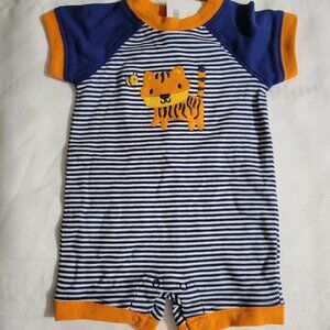 Gymboree Little Roar NWT 0-3 month Romper. Mixed Bin Z31
